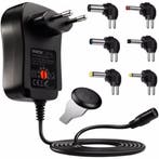 Izoxis Universele Adapter 3–12V met USB & 6 Pluggen – 30, Ophalen of Verzenden, Nieuw
