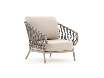 Tierra Outdoor Natal loungestoel champagne |, Ophalen of Verzenden, Nieuw