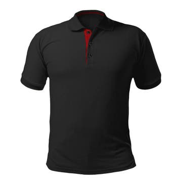 GGM Gastro | (5 stuks) Heren poloshirt - zwart - Maat: M |, Verzenden, Zwart, Nieuw, GGM Gastro