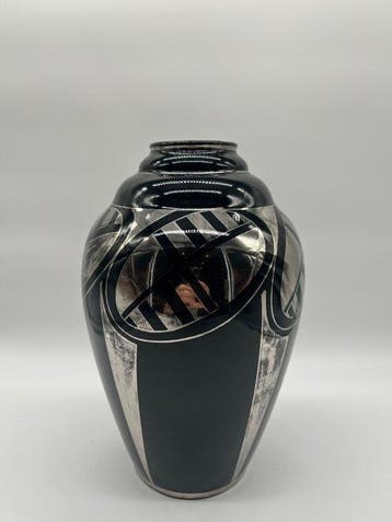 Odyv - Berlot et Mussier - Vaas - Aardewerk - Art Deco