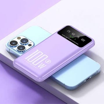 20.000mAh Powerbank met 3 Oplaadpoorten - LED Display &, Verzenden, Nieuw, WST