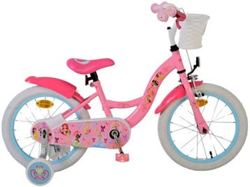 Disney Princess Kinderfiets - Meisjes - 16 inch - Roze, Overige merken, Zijwieltjes, 16 tot 20 inch, Nieuw