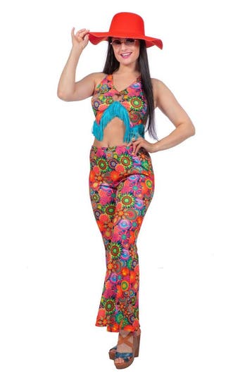 Sparkling Disco Outfit Dames Multikleur, Ophalen of Verzenden, Nieuw