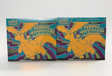 Pokémon - 2 Booster box - ASCENDED HEROES, Nieuw