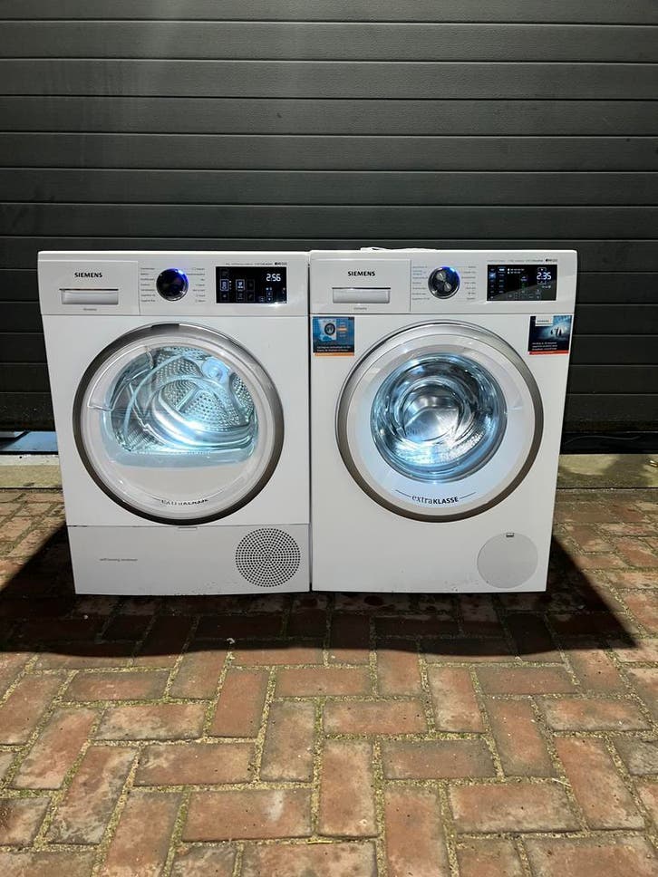 KORTING! SIEMENS IDOS 8KG WASMACHINE SIEMENS 8KG WPDROGER!, Witgoed en Apparatuur, Wasmachines, Minder dan 85 cm, 1200 tot 1600 toeren