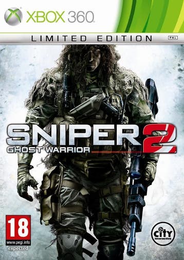 Sniper: Ghost Warrior 2 Limited Edition Xbox 360, Avontuur en Actie, 1 speler, Ophalen of Verzenden, Zo goed als nieuw