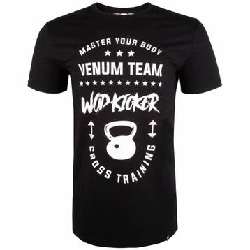 Venum T Shirts Wod Kicker Zwart Wit Venum Fitness Kleding, Ophalen of Verzenden, Nieuw