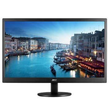 AOC E2470SWH - 23 inch - 1920x1080 - HDMI - VGA - Zwart, Computers en Software, Monitoren, Verzenden, Refurbished, AOC