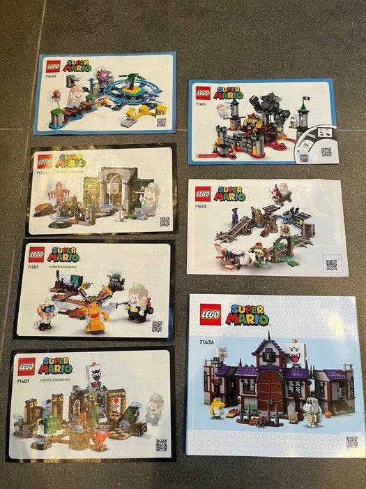 Lego Set - Super Mario - 7 Lego Mario sets, Kinderen en Baby's, Speelgoed | Duplo en Lego
