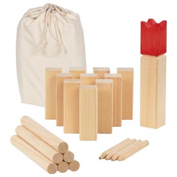 Goki Kubb spel houten buitenspel me van €32,99 voor €16,49, Ophalen of Verzenden, Nieuw