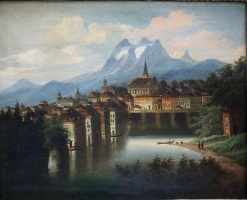 Johann Wilhelm Jankowski (1825-1870) - View of pictoresque