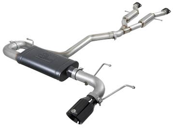 aFe Large Bore HD 3in 304 SS Cat-Back Exhaust w/ Black Tips, Ophalen of Verzenden, Nieuw
