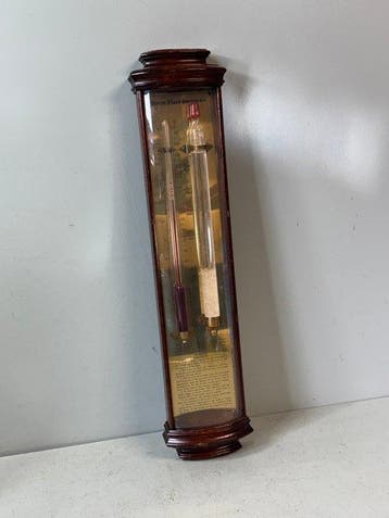 Admiral fitzroy barometer - Hout
