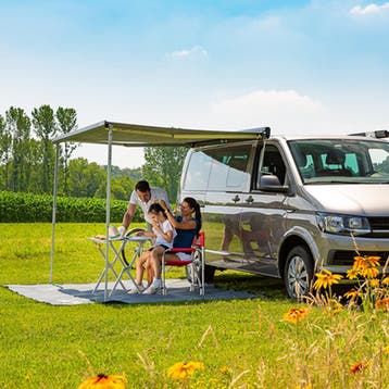 Fiamma F45S 325 Deep Black-Royal Grey, Ophalen of Verzenden, Nieuw, Fiamma