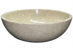 Waskom marmer crema nova - natuursteen beige, Verzenden, Nieuw