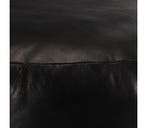 Zwarte Poef 60x30cm | Tweedekansje | OP=OP, Nieuw, Leer, Ophalen of Verzenden, 50 tot 75 cm