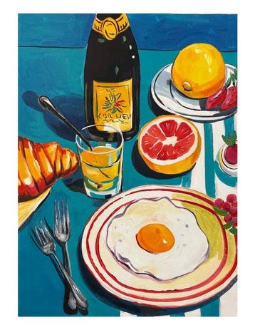 E. García - Desayuno XL (reserve), Antiek en Kunst