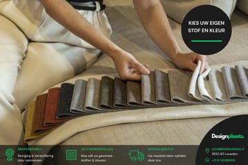 BB Italia Bank Herstofferen, Huis en Inrichting, Banken | Bankstellen, Ophalen, Nieuw, Stof, Design on Stock Minotti B&B Italia Gelderland Leolux