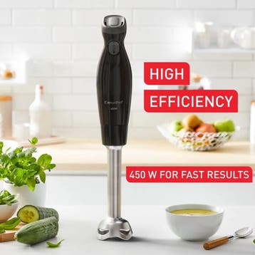 Tefal Easychef Handmixer Set HB4528E0 450W Mixer, staafmixer, Witgoed en Apparatuur, Verzenden, Zo goed als nieuw