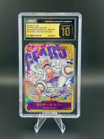 Bandai - 1 Graded card - One Piece - Monkey D. Luffy, Nieuw
