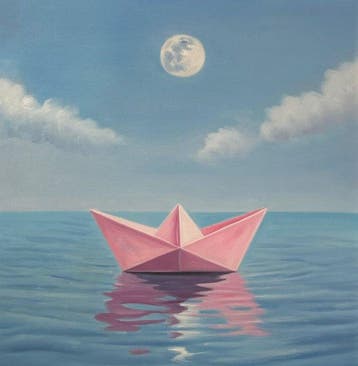 Charlie - bateau au clair de lune