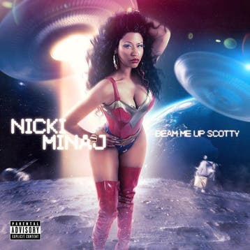 lp nieuw - Nicki Minaj - Beam me up scotty, Verzenden, Zo goed als nieuw, Overige formaten