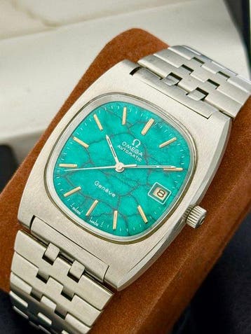 Omega - Zonder minimumprijs - Automatic Geneve “Turquoise, Nieuw