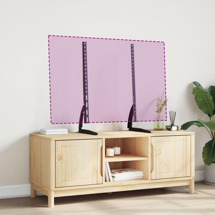 vidaXL TV-standaards 2 st 37-75 inch scherm 45 kg Max VESA, Audio, Tv en Foto, Televisie-accessoires, Nieuw, Verzenden