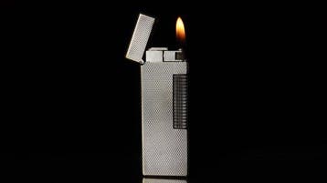Dunill - Barley Pattern Rollagas Lighter - Zonder, Nieuw