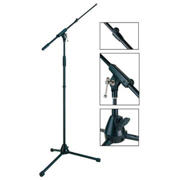 Boston MS-1425-BK Stage Pro Series microfoonstatief met, Ophalen of Verzenden, Nieuw