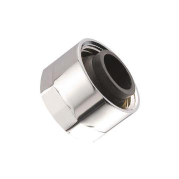 Comap 3/4 - 15mm staal/koper koppeling Chroom, Verzenden, Nieuw