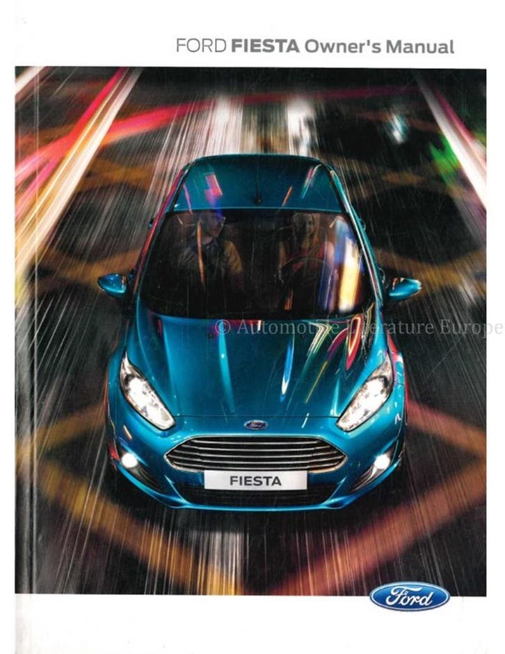 2013 FORD FIESTA INSTRUCTIEBOEKJE ENGELS, Auto diversen, Handleidingen en Instructieboekjes