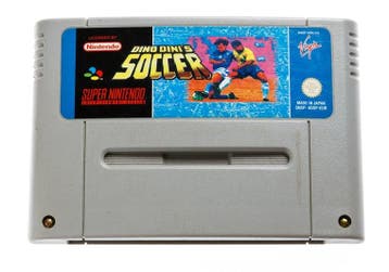 Dino Dinis Soccer [Super Nintendo], Ophalen of Verzenden, Zo goed als nieuw