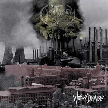 LP gebruikt - Obituary - World Demise (red vinyl), Verzenden, Zo goed als nieuw, Overige formaten
