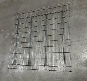 Draadrooster mesh deck 1180x1100mm - 254kg, gebruikt, Ophalen of Verzenden