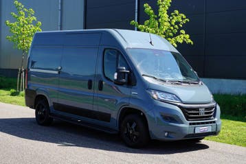 Fiat Ducato 35 2.2 MultiJet L2H2, Stof, Gebruikt, Zilver of Grijs, Lease