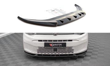 Voorspoiler V.2 Volkswagen Caddy MK5 Maxton Glans Zwart, Ophalen of Verzenden, Nieuw