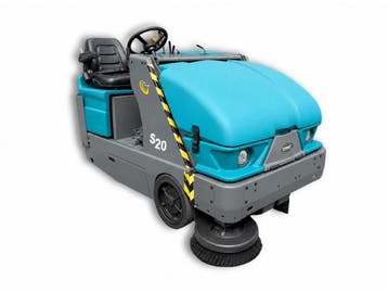 Tennant S20 veegmachine, Ophalen of Verzenden, Zo goed als nieuw, Tennant