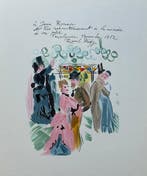 Raoul Dufy (1877-1953) - Hommage à Renoir: 2 lithographies