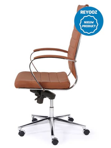 Vergaderstoel Magine - bruin / camel - nieuw, Nieuw in verpakking