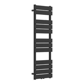 [neu.haus] Handdoekradiator Voss 120x40x5,2 cm zwart, Verzenden, Nieuw