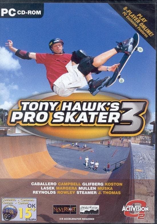 Tony Hawk Pro Skater 3 - Windows, Spelcomputers en Games, Games | Pc, Verzenden