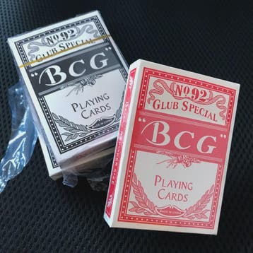 BCG Poker Speelkaarten - 52 kaarten + 2 Jokers - Plastic Coa, Verzenden, Nieuw