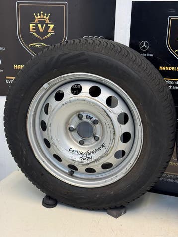 2 stuks All-Seasons Opel Combo velgen met banden 205/60R16, Auto-onderdelen, Banden en Velgen, Gebruikt, 16 inch, Banden en Velgen