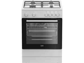 Beko FBM6202WNL - Gasfornuis - A Energieklasse - 4, Verzenden, Zo goed als nieuw