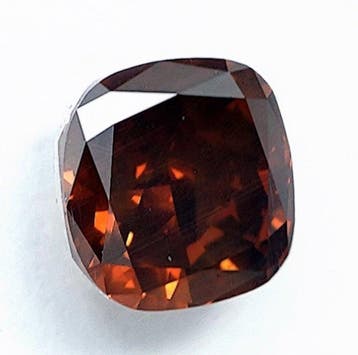 1 pcs Diamant (Kleurbehandeld) - 1.10 ct - Cushion - Fancy, Sieraden, Tassen en Uiterlijk, Edelstenen, Nieuw
