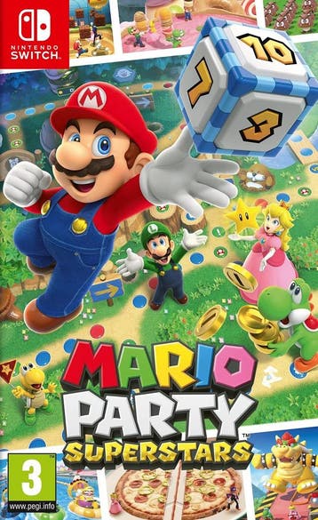 Mario Party Superstars (verpakking Frans, game Engels) (N..., Verzenden, Gebruikt