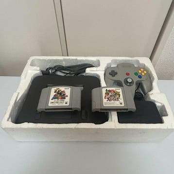 Nintendo - N64 - Nintendo 64 console with Super Mario 64 and, Nieuw