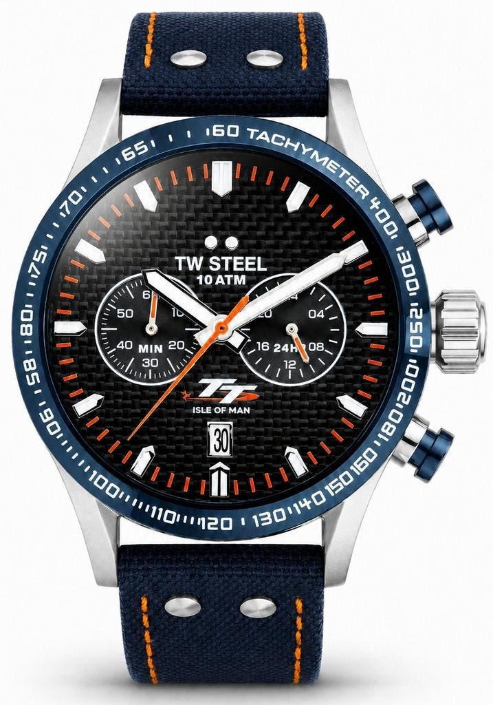 TW Steel TW VS128 TT Isle of Man Edition horloge, Sieraden, Tassen en Uiterlijk, Horloges | Heren, Polshorloge, Nieuw, Overige merken