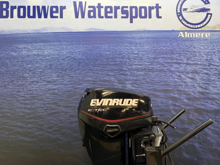 Evinrude 40 pk buitenboordmotor | Super mooie krachtpatser „, Watersport en Boten, Buiten- en Binnenboordmotoren, Zo goed als nieuw